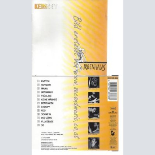 CD--KEIMZEIT--    IRRENHAUS