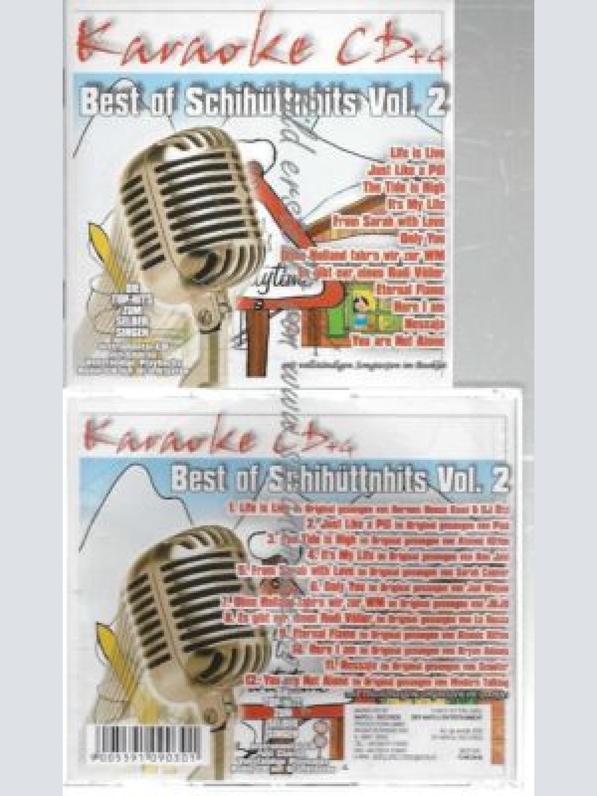 CD--KARAOKEFUN.CC VA--    BEST OF SCHIHÜTTNHITS VOL.2 - KARAOKE | KARAOKE