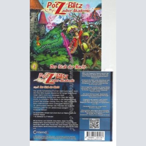 CD-- -    POTZ BLITZ - DIE ZAUBER-AKADEMIE : DER STAB DER MACHT