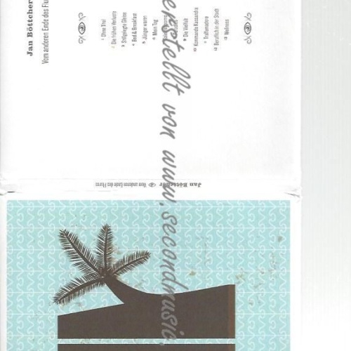 CD--JAN BÖTTCHER--    VOM ANDEREN ENDE DES FLURES