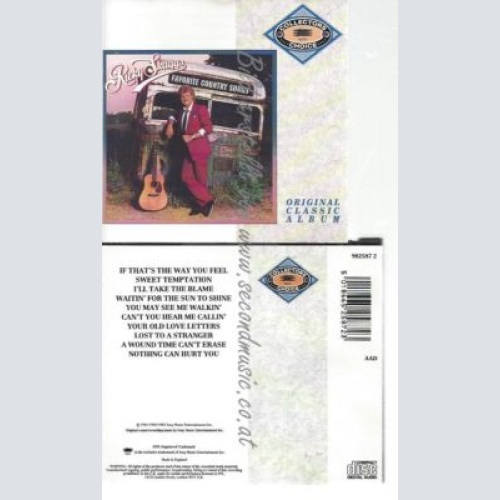 CD--SKAGGS,RICKY--    FAVOURITE COUNTRY SONGS