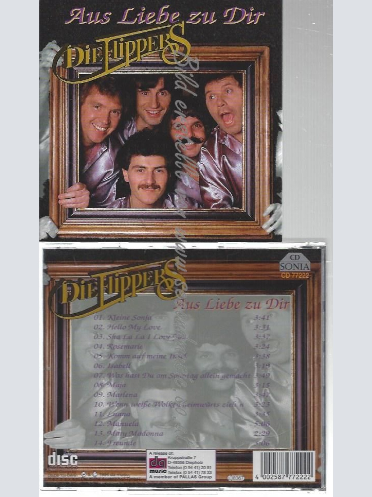 CD--DIE FLIPPERS--    AUS LIEBE ZU DIR