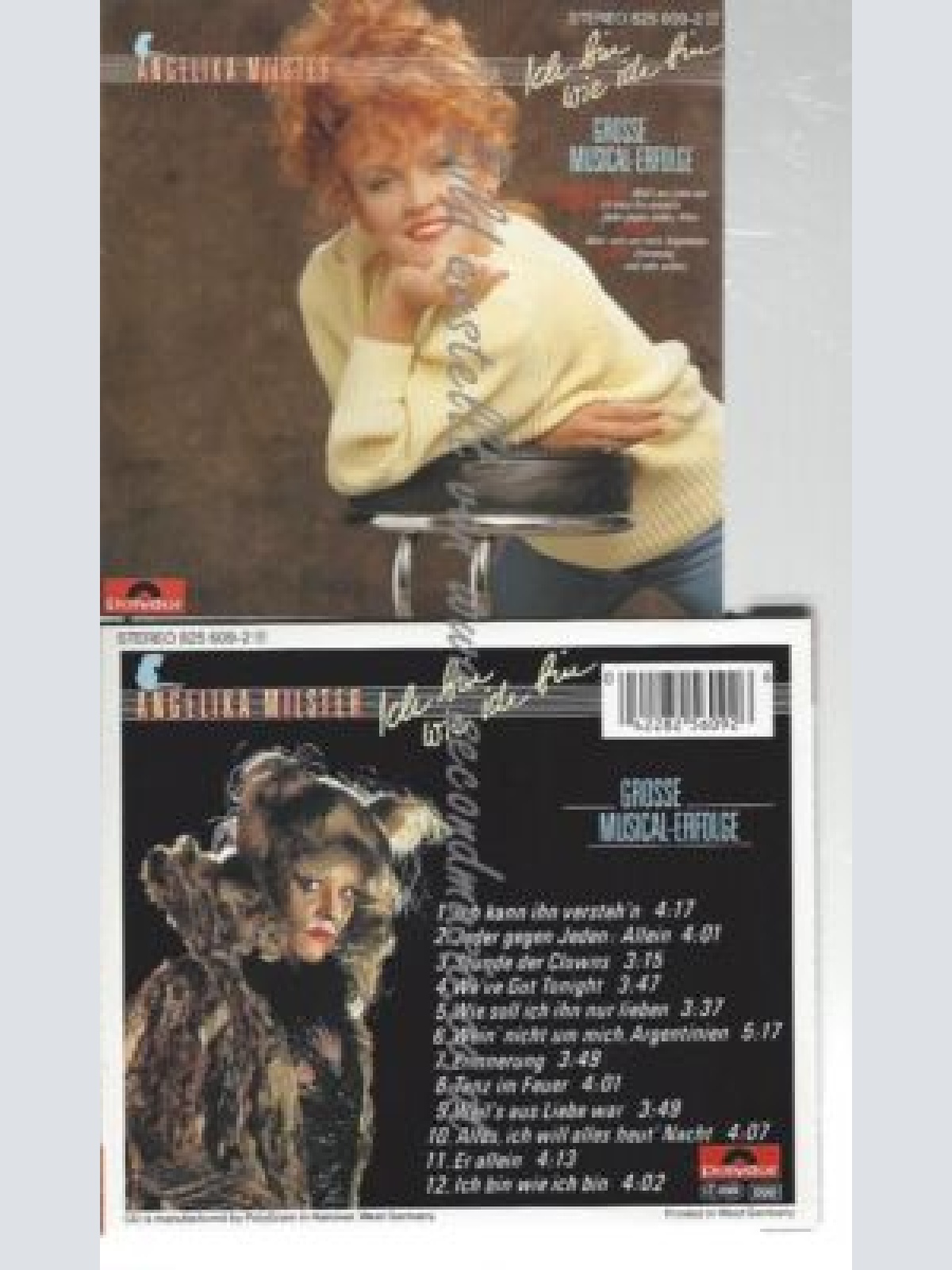 CD-  ANGELIKA MILSTER--    ICH BIN WIE ICH BIN