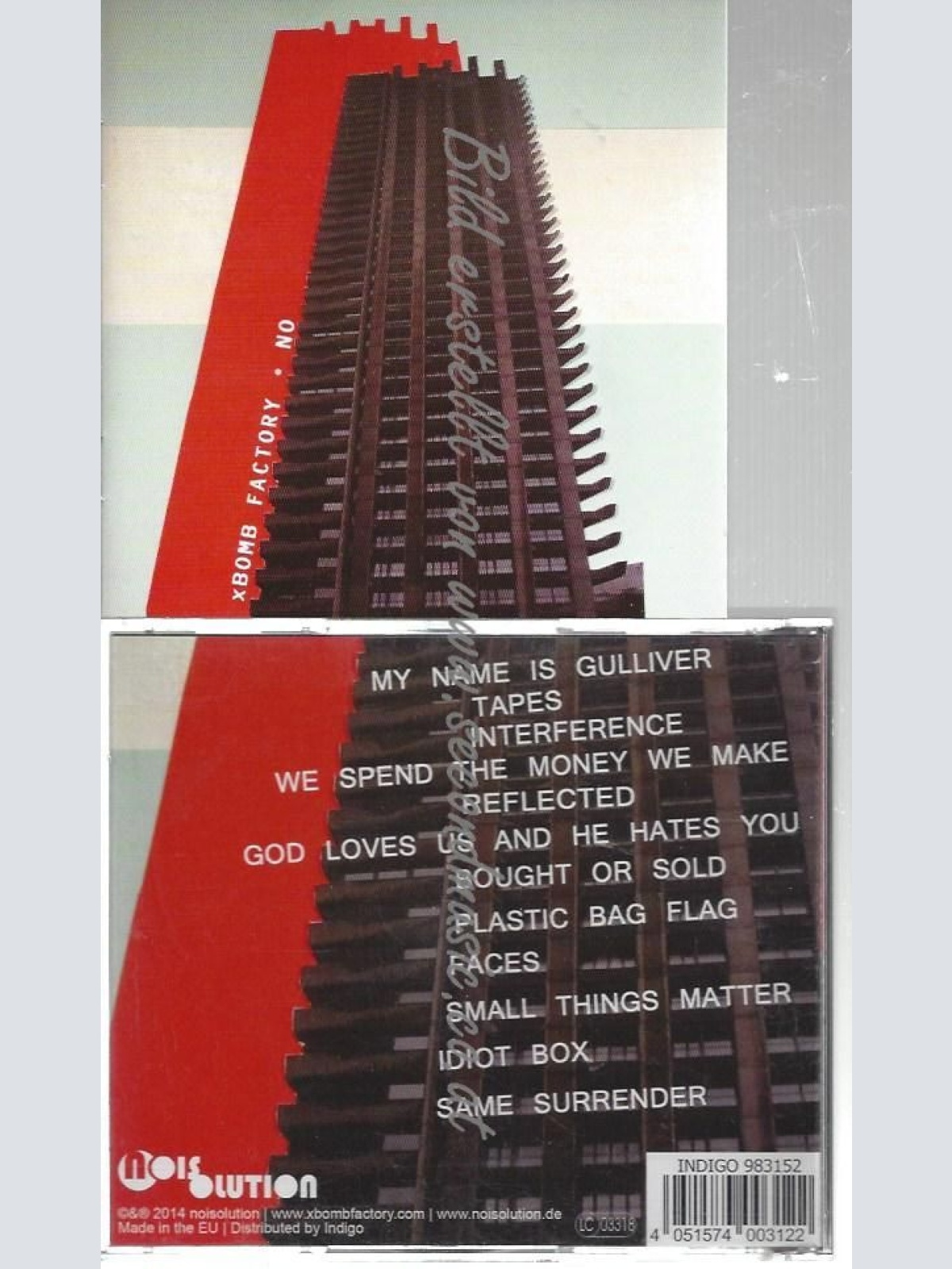 CD--XBOMB FACTORY--    NO