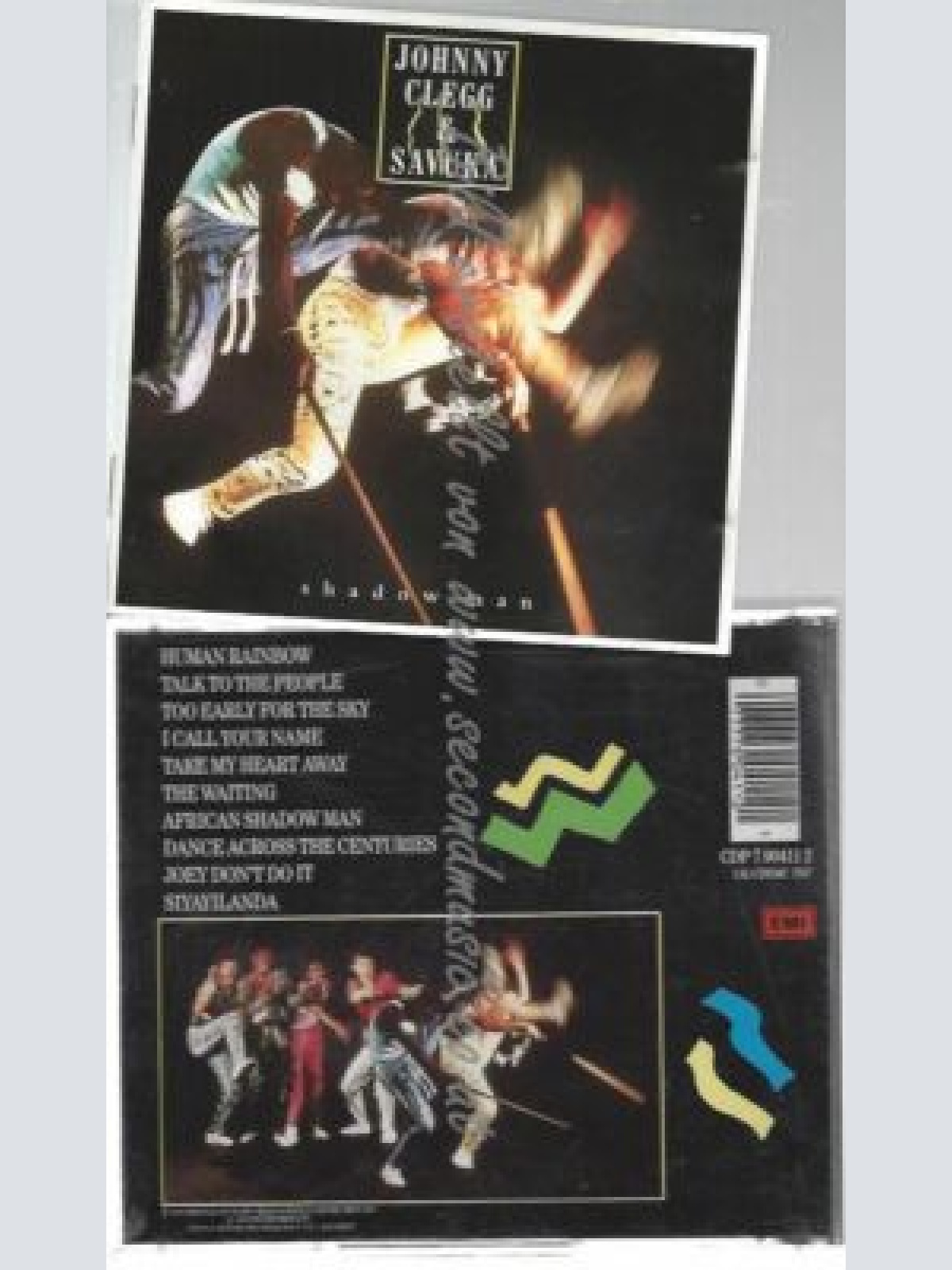 CD--JOHNNY CLEGG & SAVUKA | --SHADOW MAN