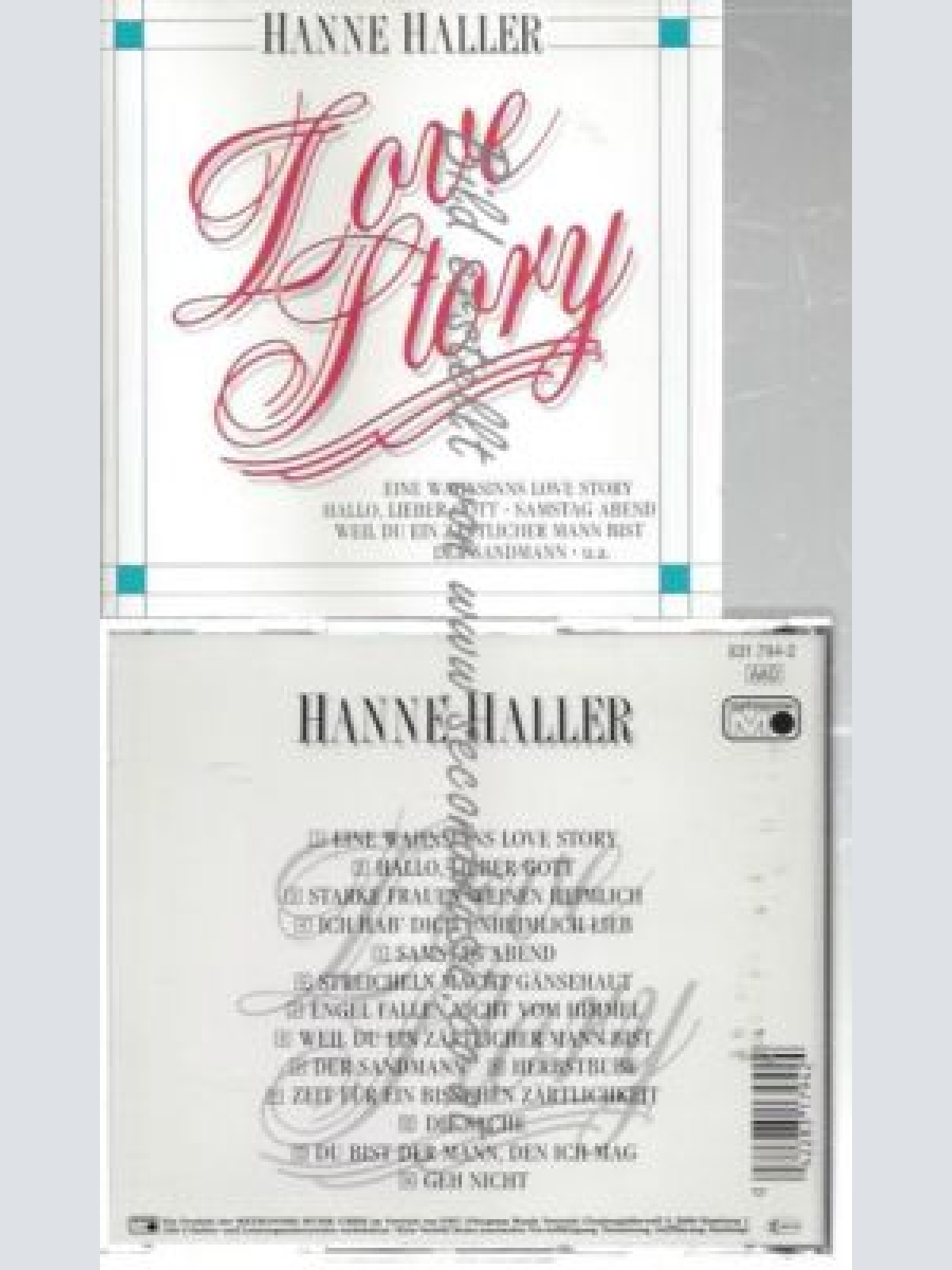 CD--HANNE HALLER--    LOVE STORY