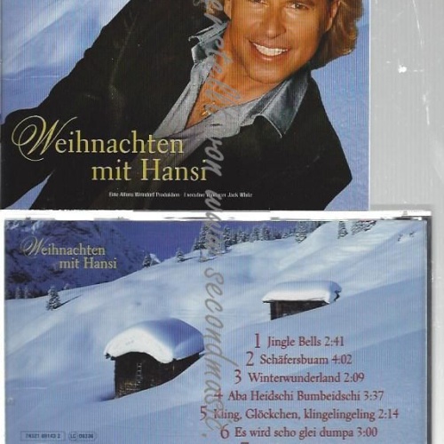 CD--HANSI HINTERSEER--    WEIHNACHTEN MIT HANSI