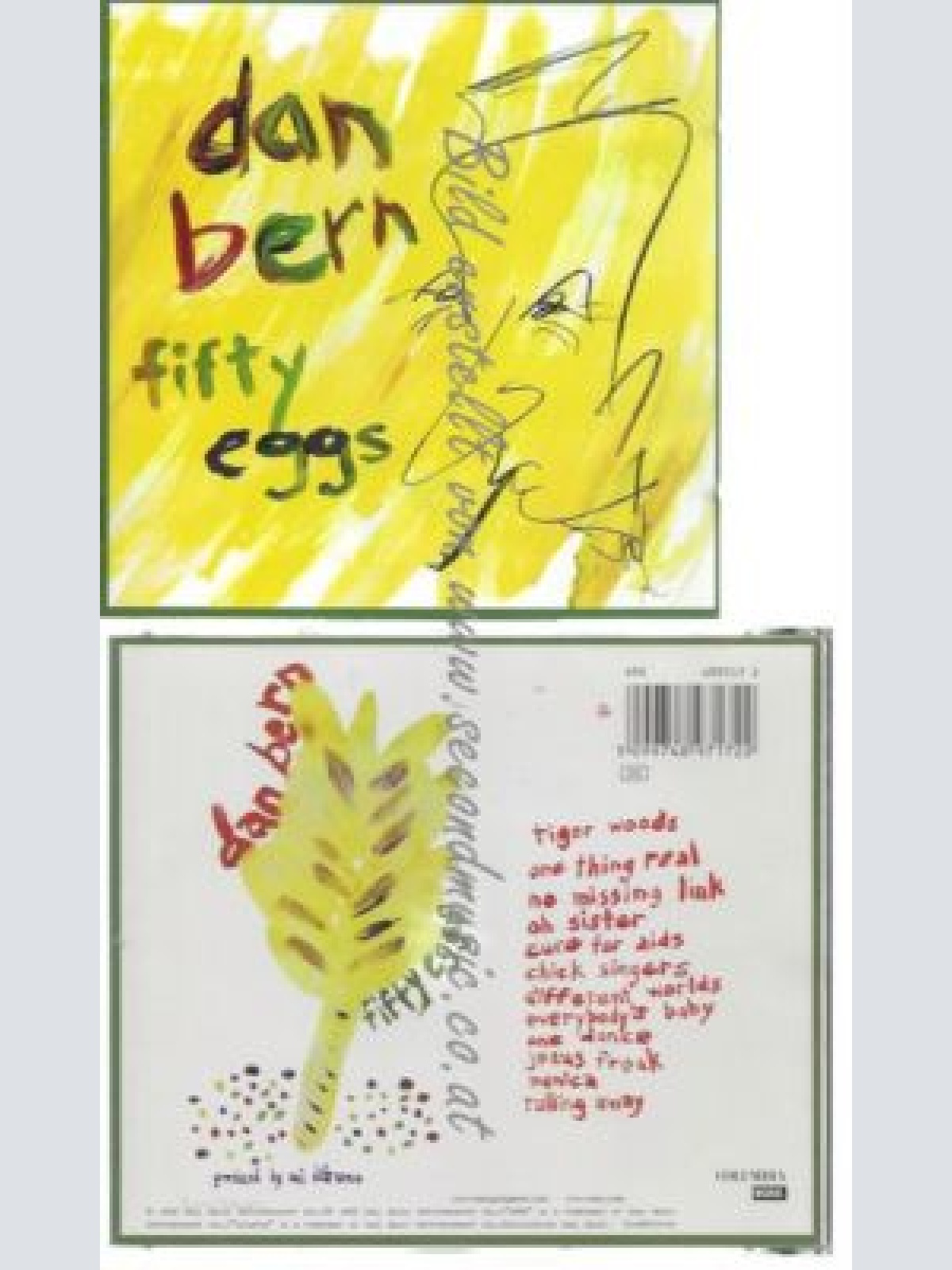 CD--DAN BERN--    FIFTY EGGS |