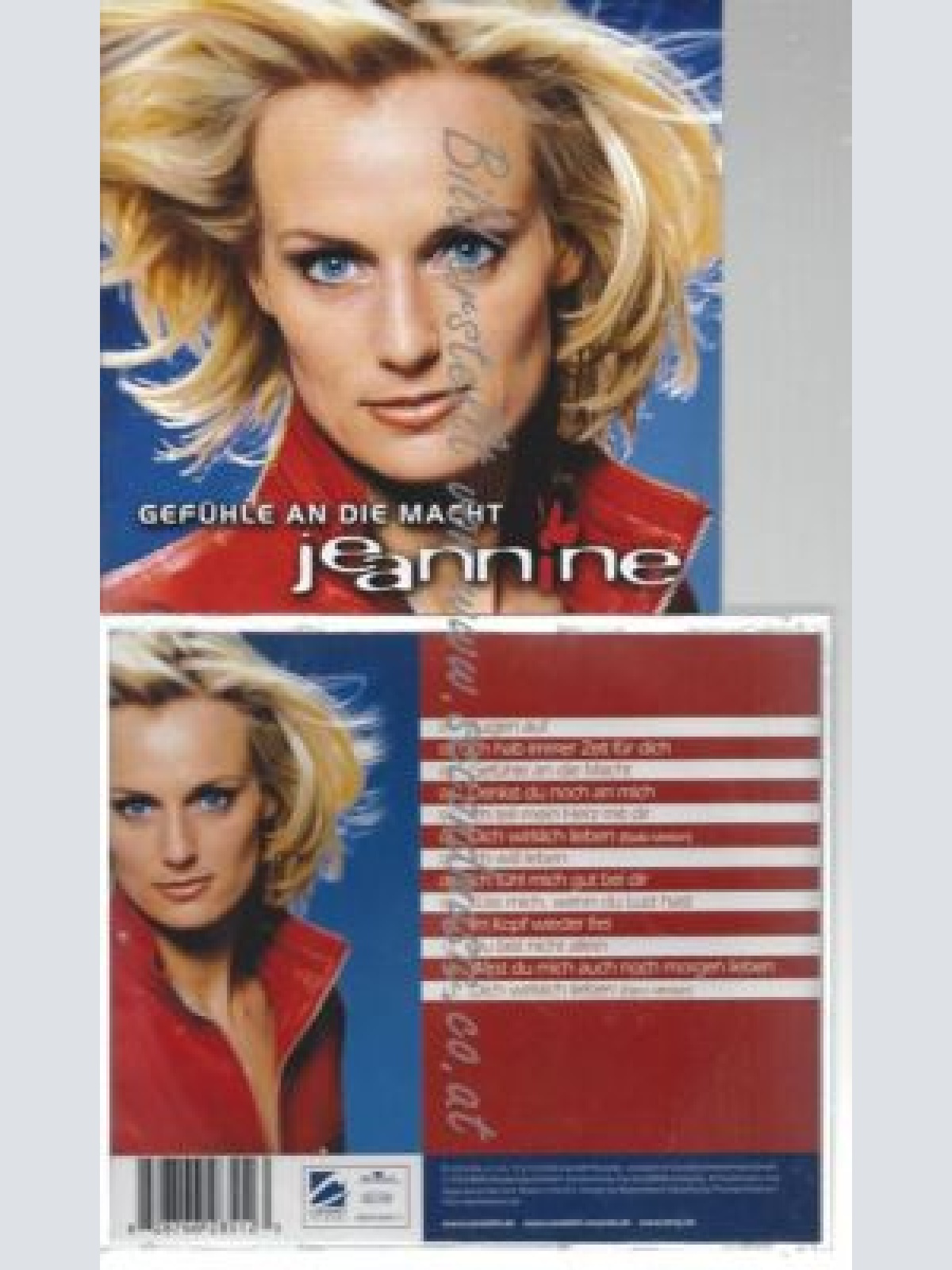 CD--JEANNINE--    GEFÜHLE AN DIE MACHT