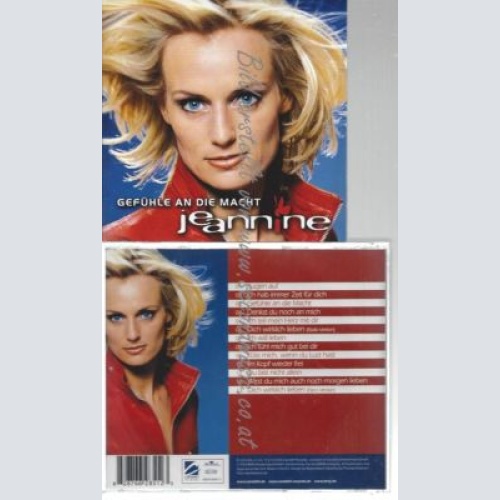 CD--JEANNINE--    GEFÜHLE AN DIE MACHT