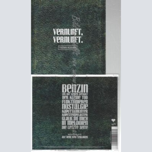 CD--TIEMO HAUER--    VERNUNFT, VERNUNFT.