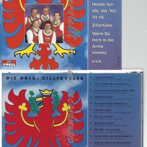 CD--ZILLERTALER,ORIGINAL--    LOS ZUA