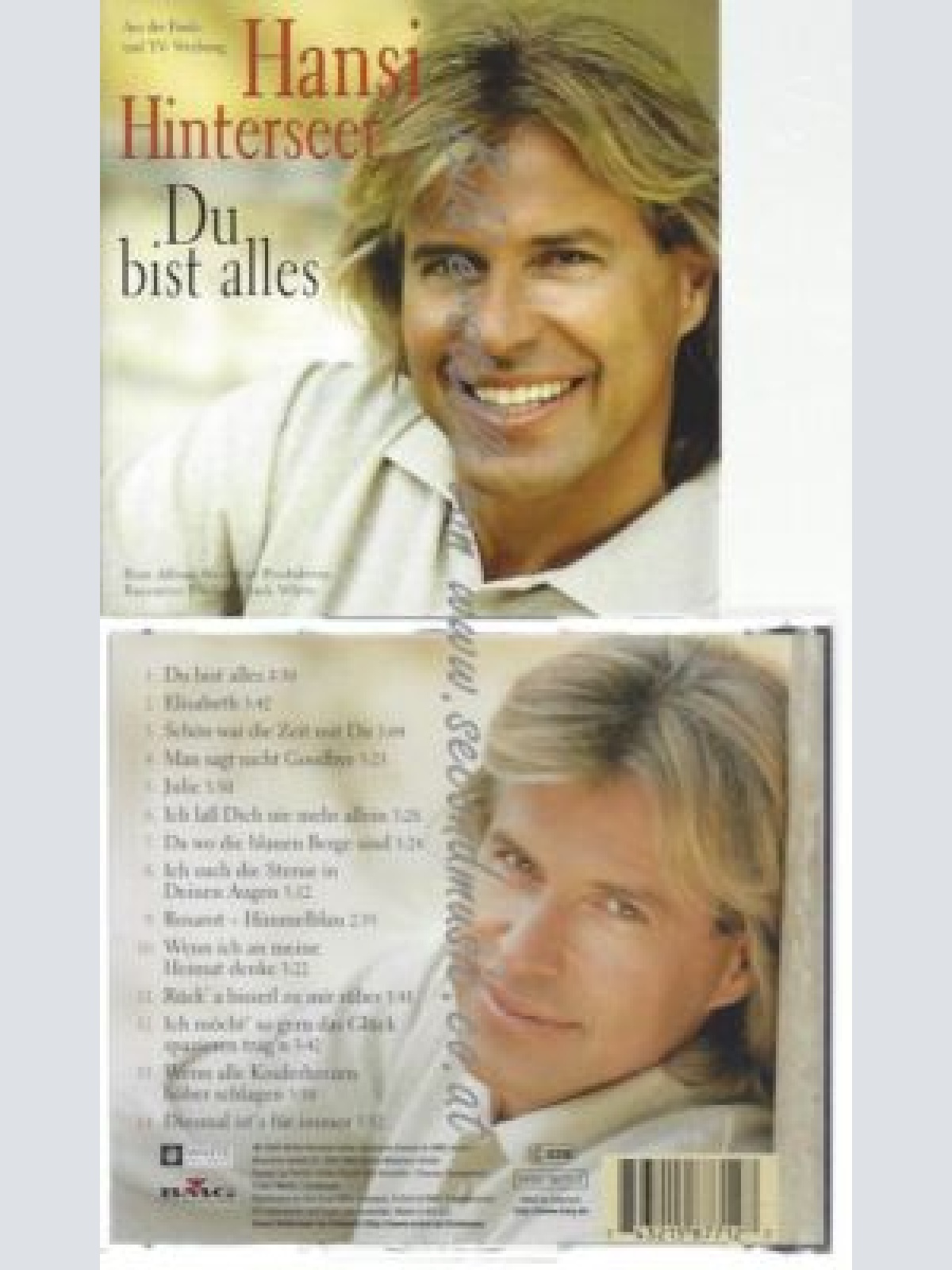 CD--HANSI HINTERSEER--    DU BIST ALLES