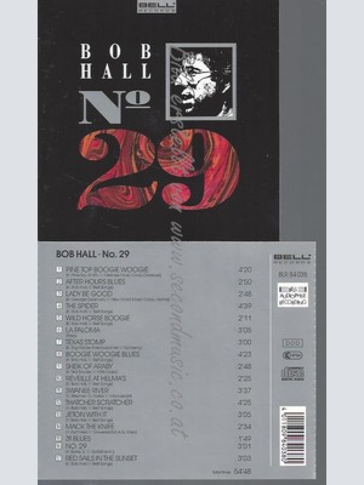 CD--BOBBYE HALL--NO. 29