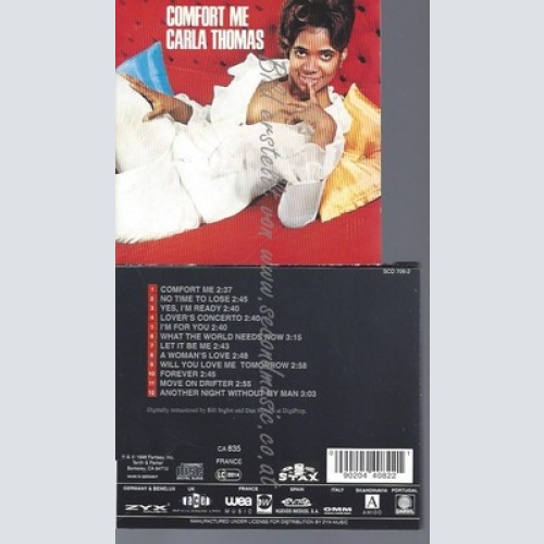 CD--CARLA THOMAS--COMFORT ME -STAX 706-