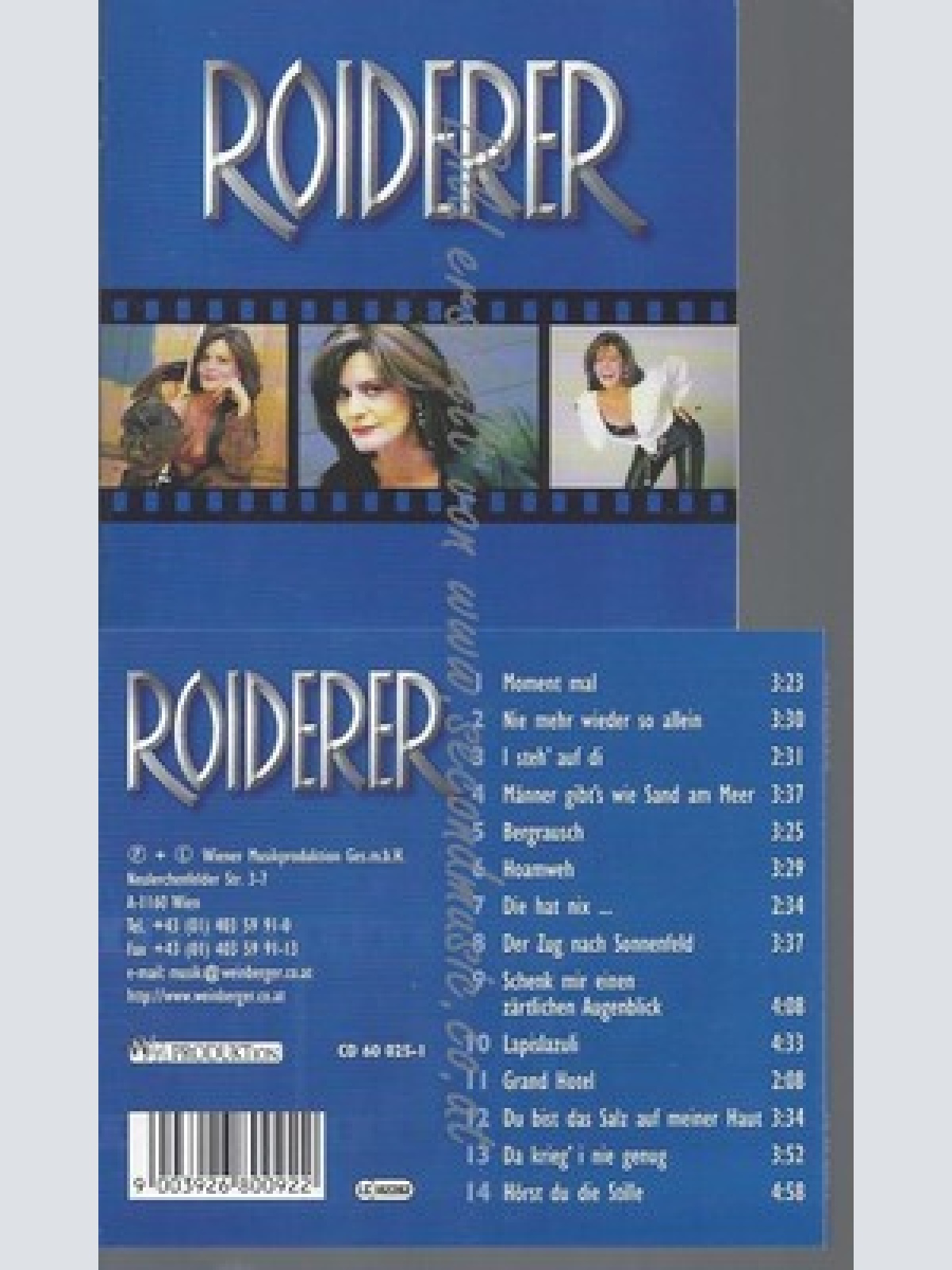 CD--ROIDERER--ROIDERER