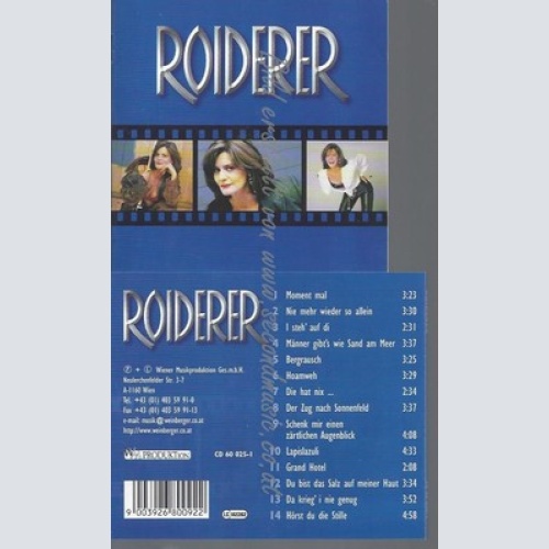 CD--ROIDERER--ROIDERER