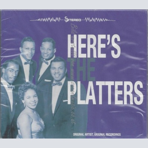 CD--THE PLATTERS--HERE'S