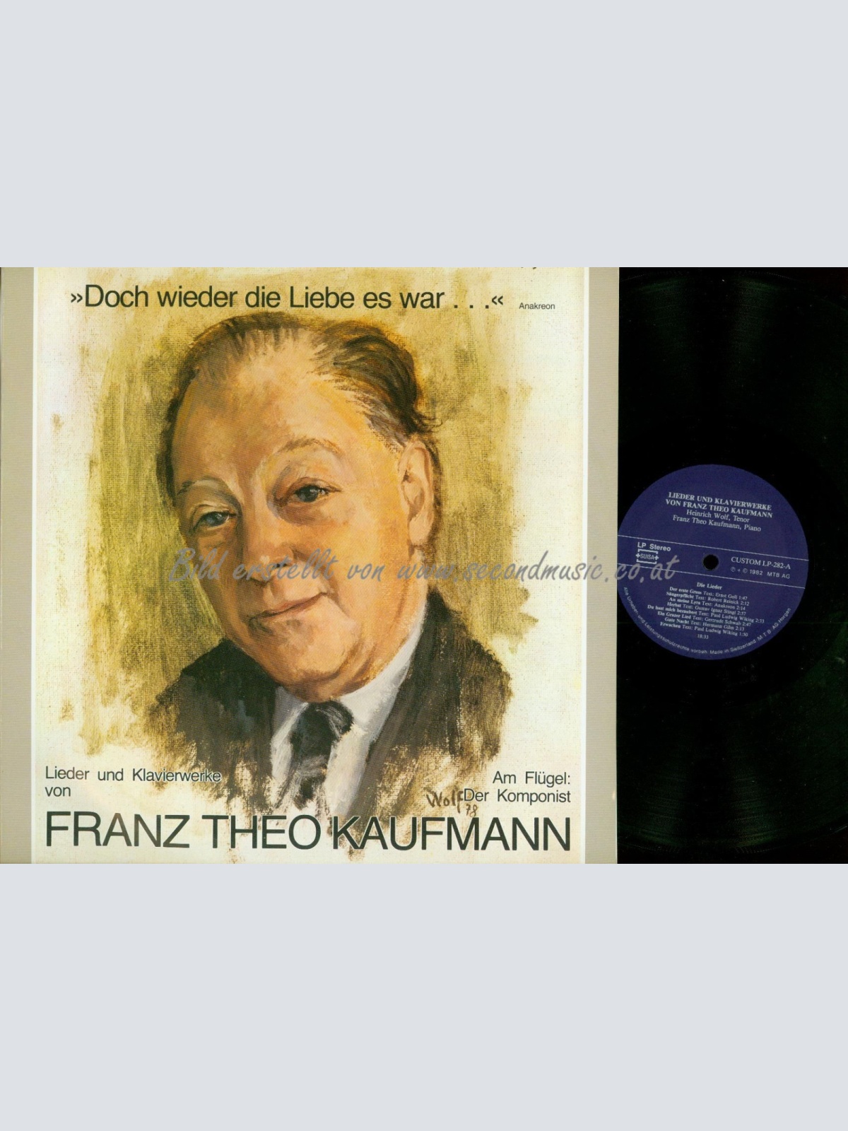 LP-FRANZ THEO KAUFMANN // DOCH WIEDER DIE LIBE ES WAR