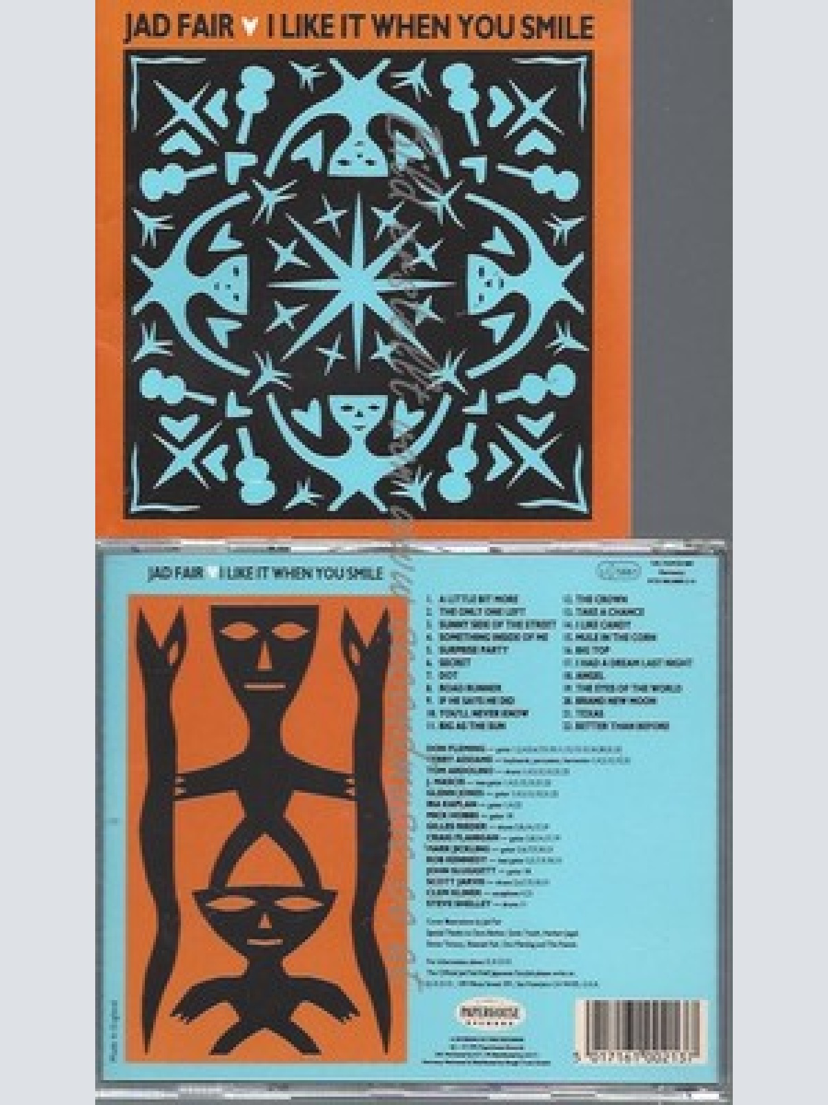 CD--JAD FAIR--I LIKE IT WHEN YOU SMILE