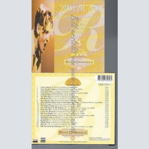 CD--JERRY LEE LEWIS--ROCKING THE COUNTRY