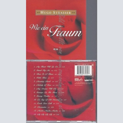 CD--HUGO STRASSER--WIE EIN TRAUM