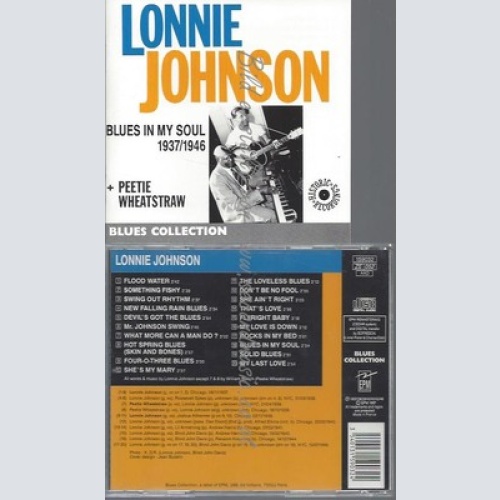 CD--LONNIE JOHNSON--BLUES IN MY SOUL