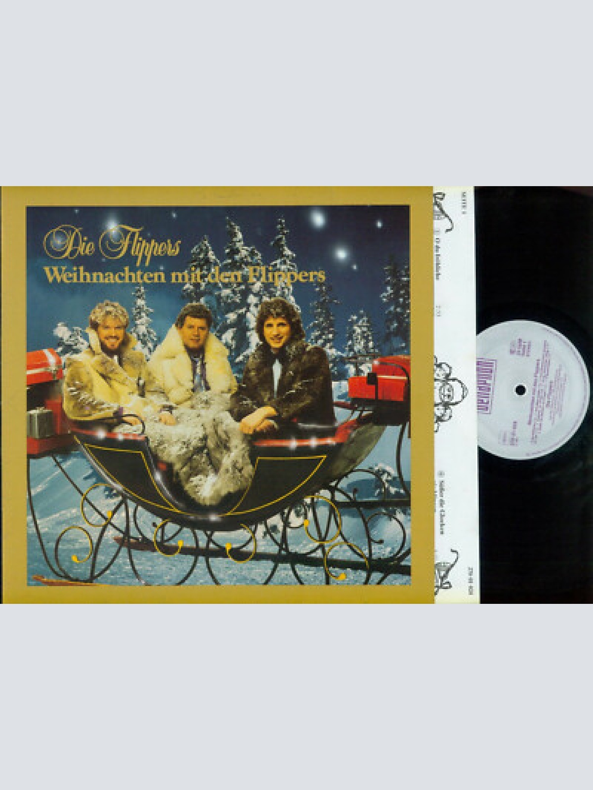LP-- Die Flippers  Weihnachten Mit Den Flippers
