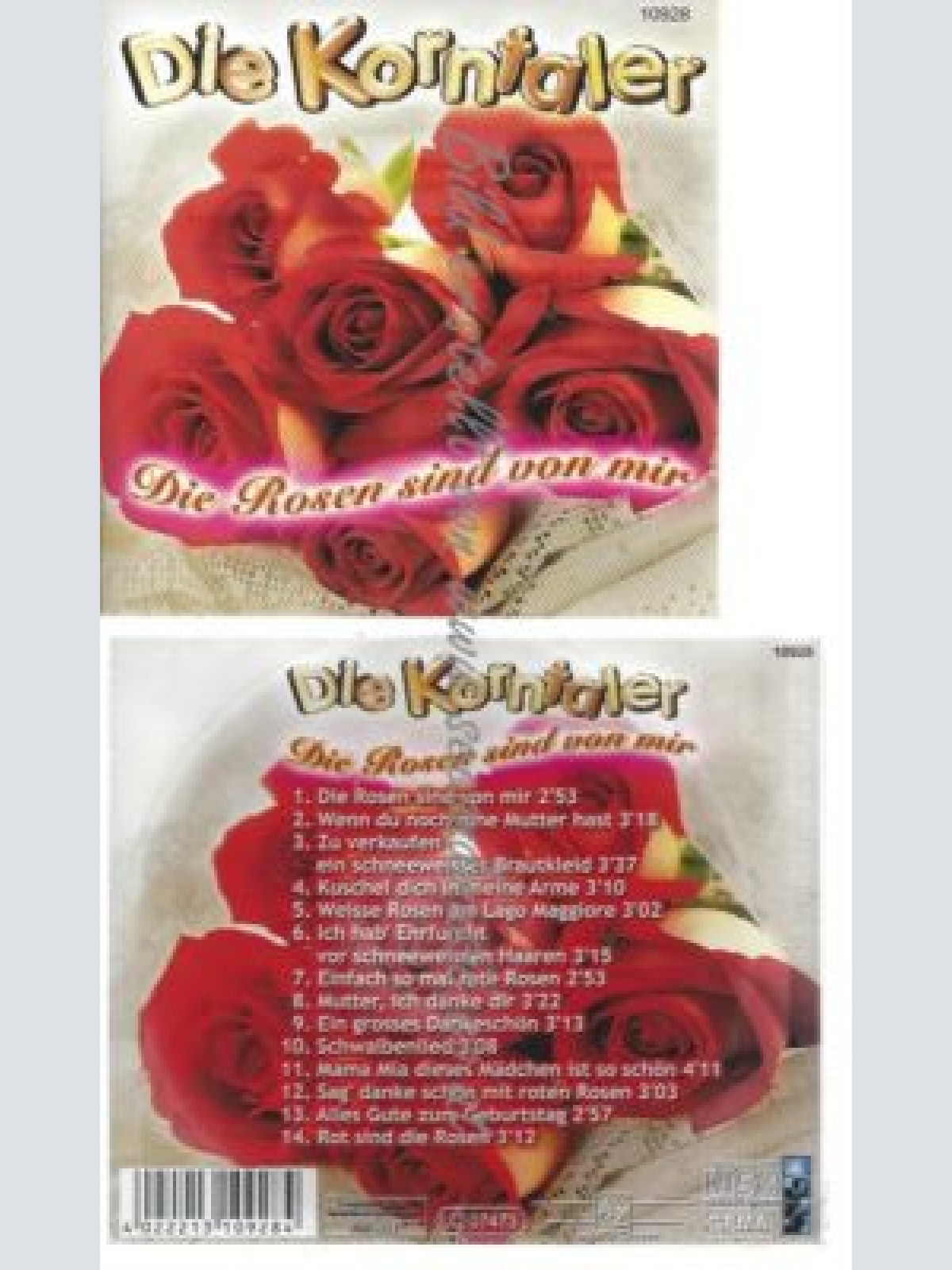 CD DIE KORNTALER UND VARIOUS  DIE ROSEN SIND VON MIR