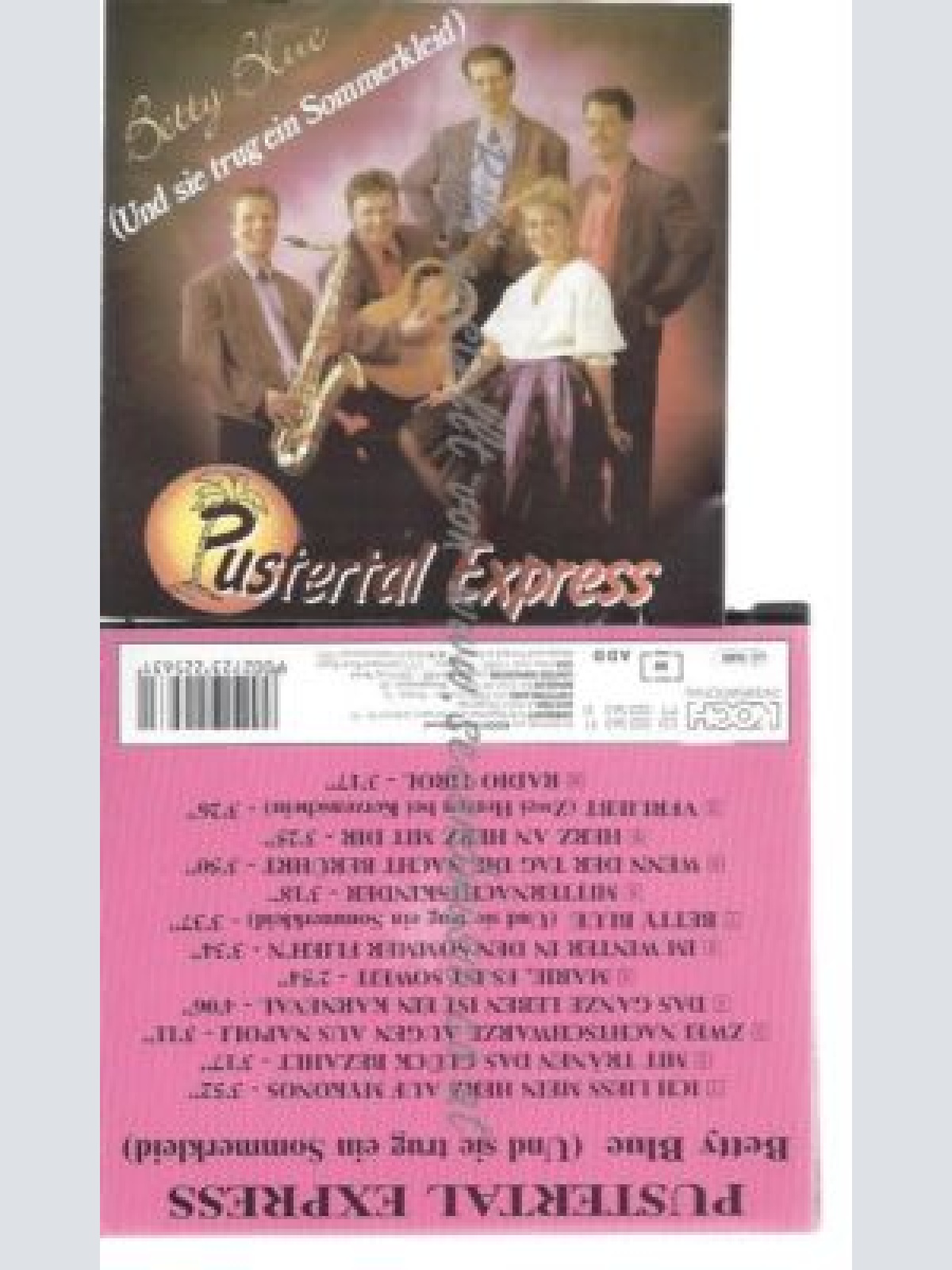 CD--Betty Blue-und Sie Trug Ein Sommerkleid // Pustertal Express