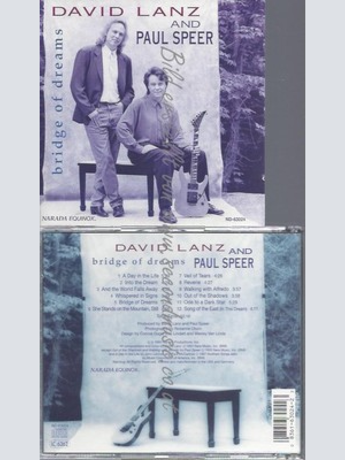 CD--DAVID LANZ UND DAVID LANZ/PAUL SPEER--BRIDGE OF DREAMS