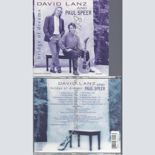 CD--DAVID LANZ UND DAVID LANZ/PAUL SPEER--BRIDGE OF DREAMS