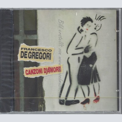 CD--FRANCESCO DE GREGORI--CANZONI D'AMORE