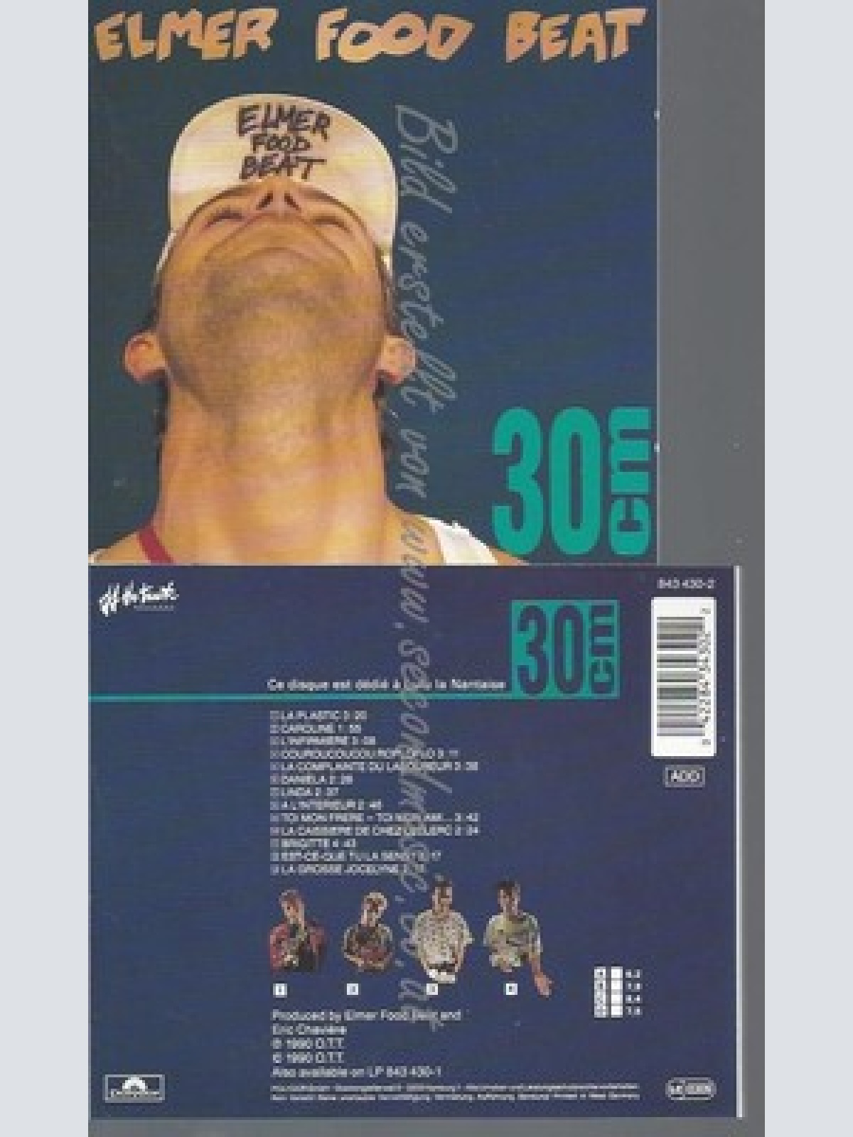 CD--ELMER FOOD BEAT--30 CMIMPORT