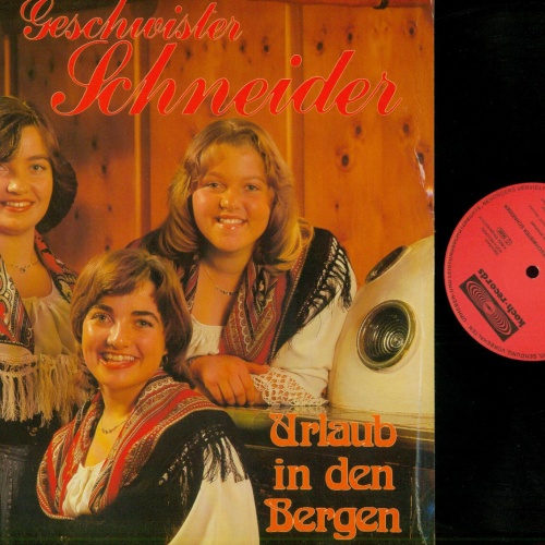 LP--Geschwister Schneider  -- Urlaub in den Bergen    // NM