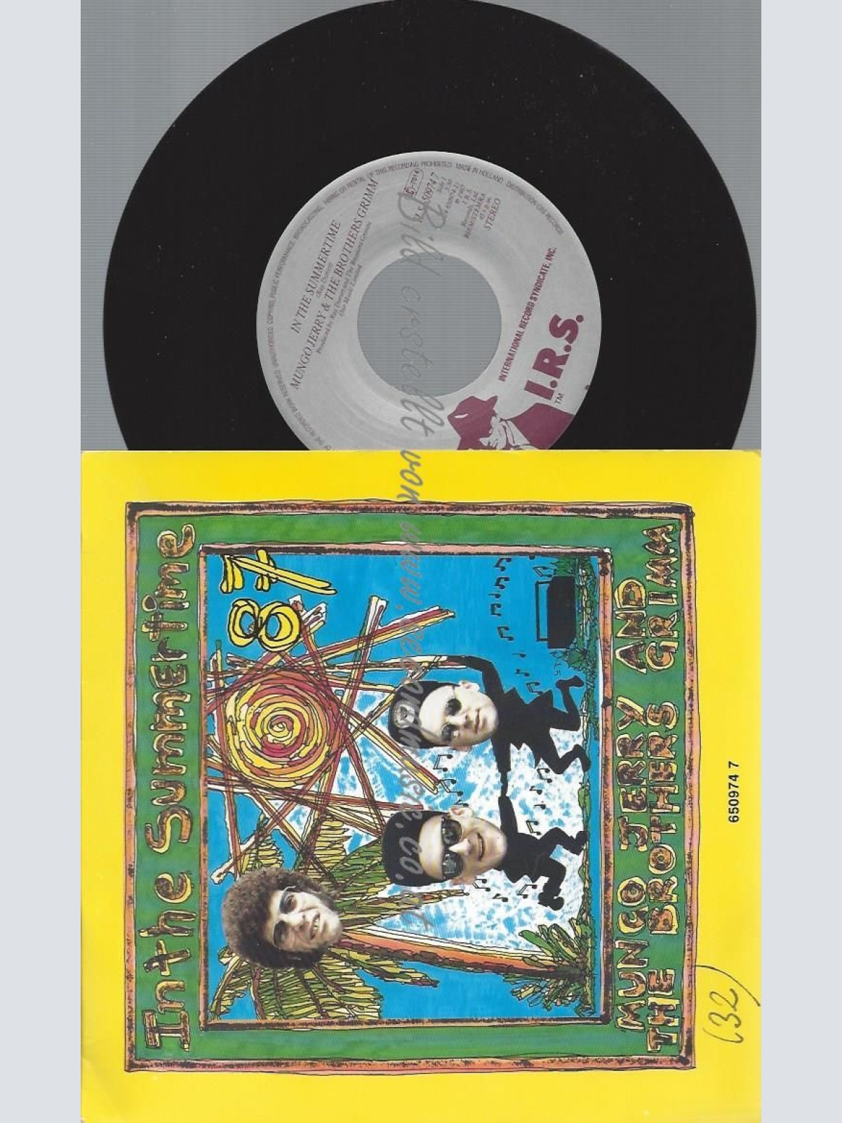 7"  Mungo Jerry & The Brothers Grimm   In The Summertime