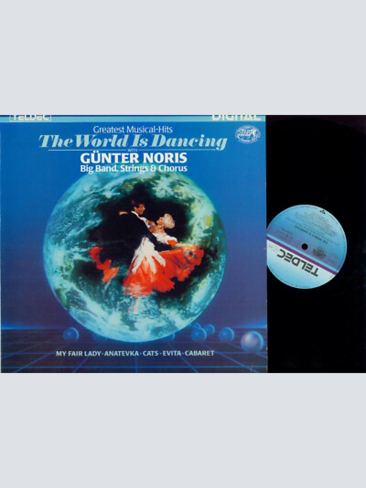 LP-  Günter Norris -- The World is Dancing