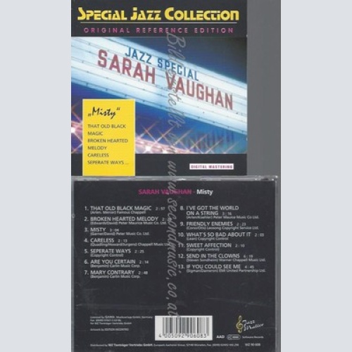 CD--90 608/ SARAH VAUGHAN UND DIVERSE--MISTY