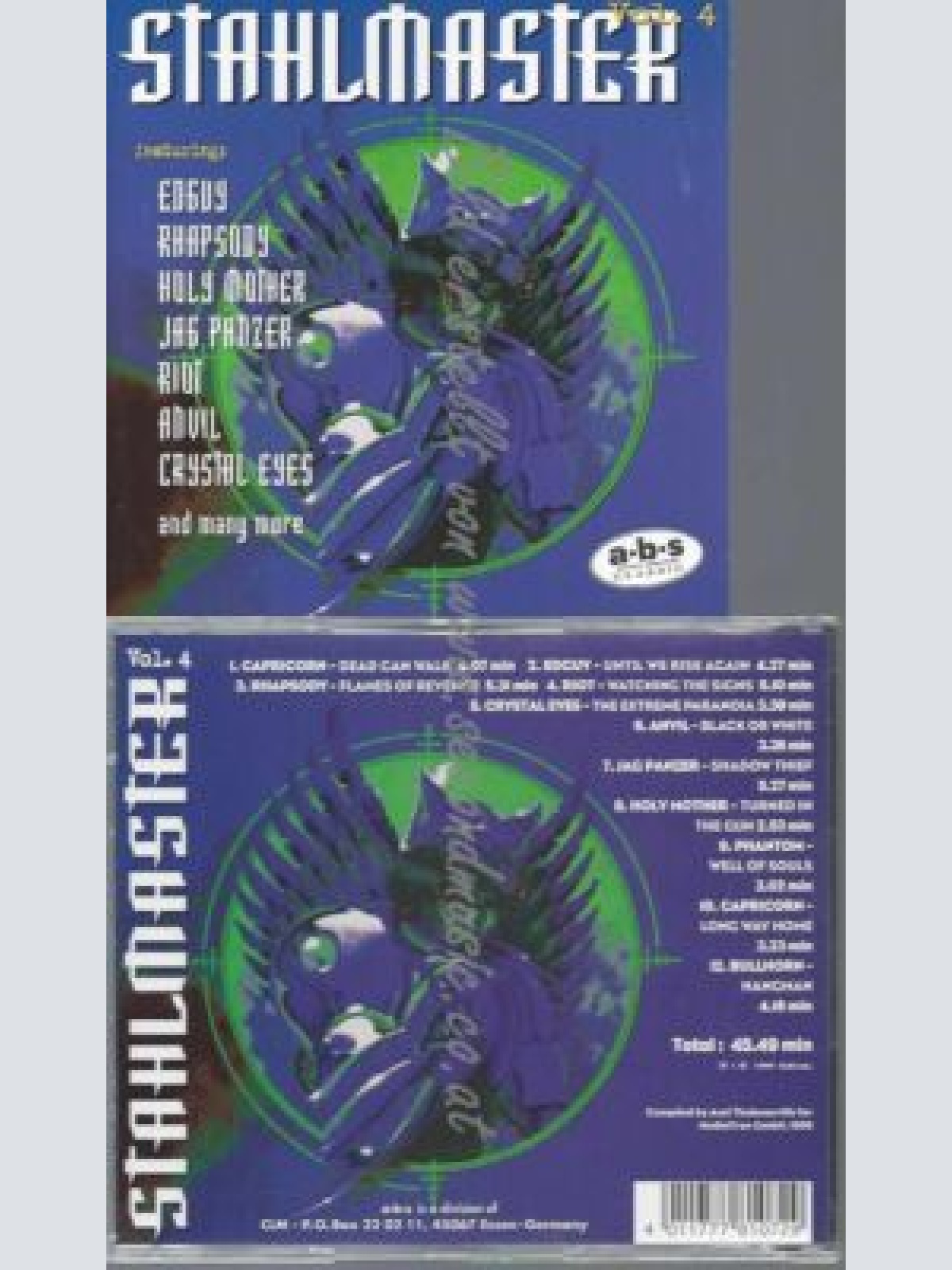 CD--VARIOUS--STAHLMASTER VOL.4