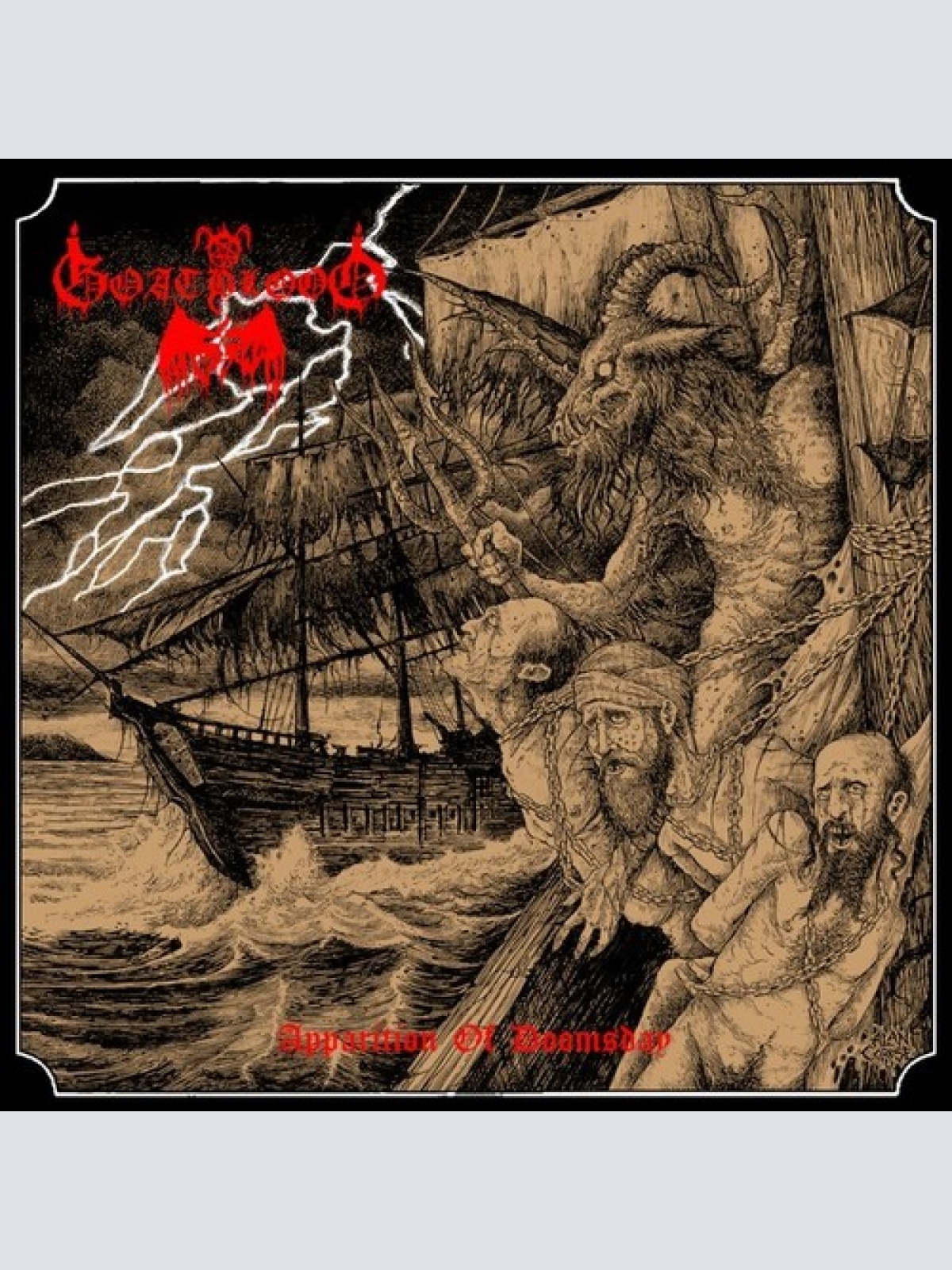 CD, Album Goatblood - Apparition Of Doomsday