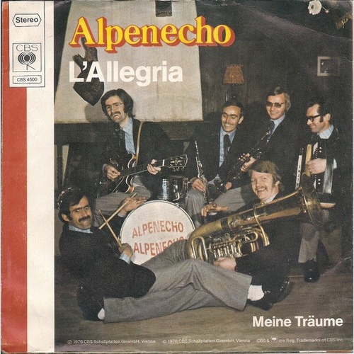 7", Single Alpenecho (4) - L'Allegria