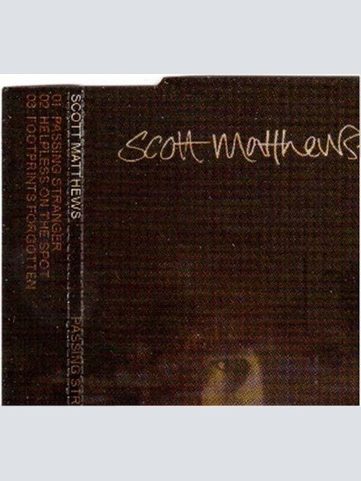 CD, Single, Promo Scott Matthews (2) - Passing Stranger