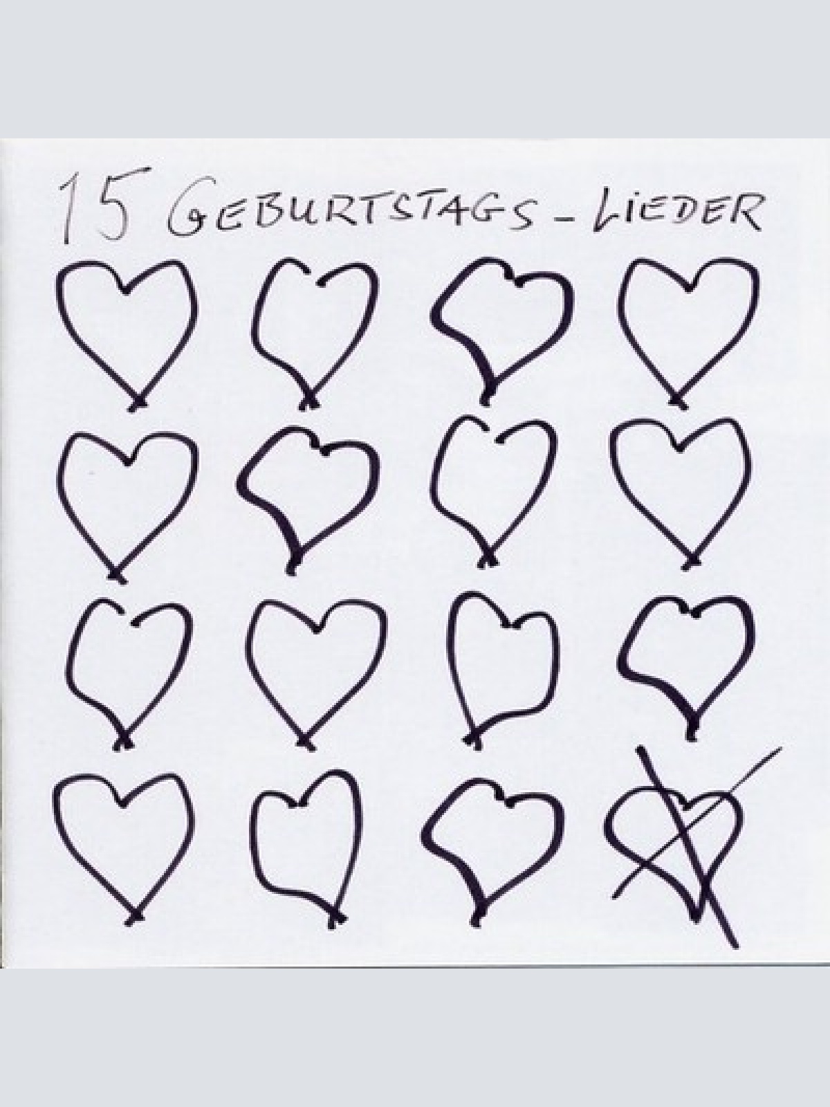 CD, Comp Various - 15 Geburtstags - Lieder