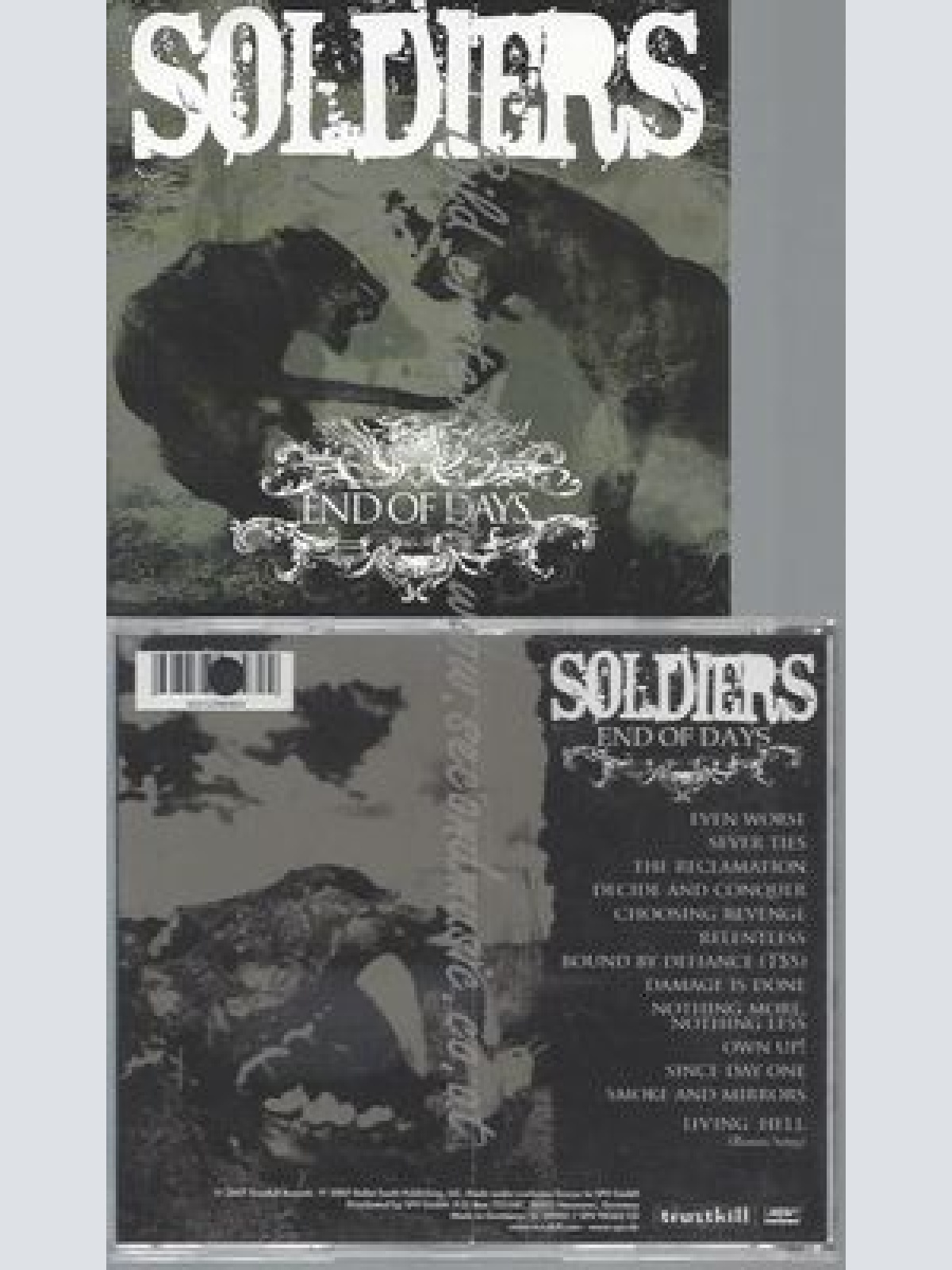CD--SOLDIERS--END OF DAYS