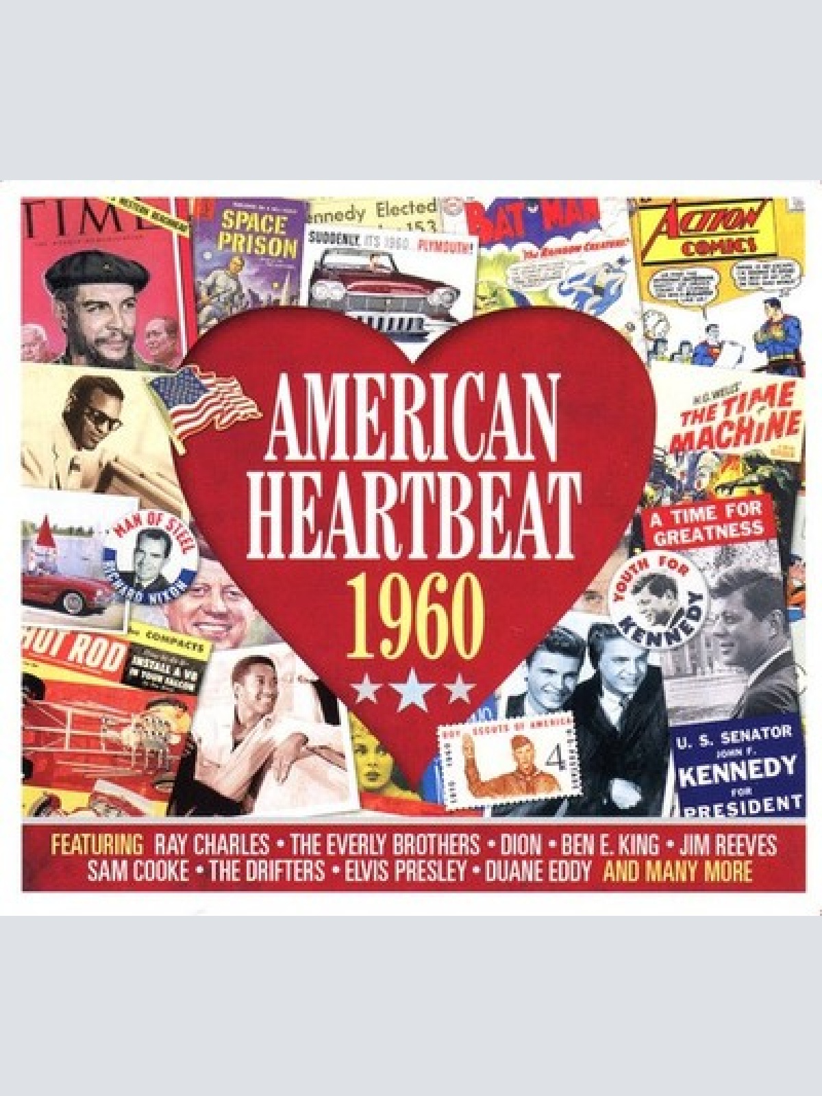 2xCD, Comp Various - American Heartbeat 1960