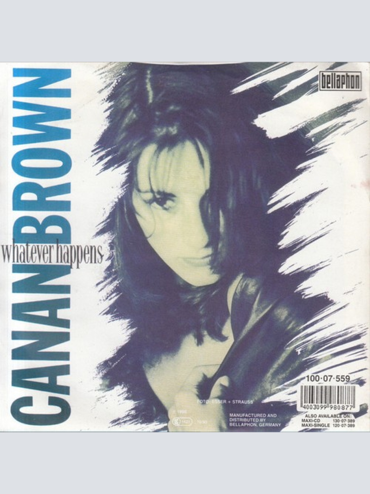 7", Single Canan Brown - Whatever Happens