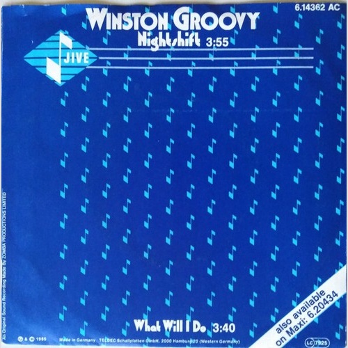 7", Single Winston Groovy - Nightshift