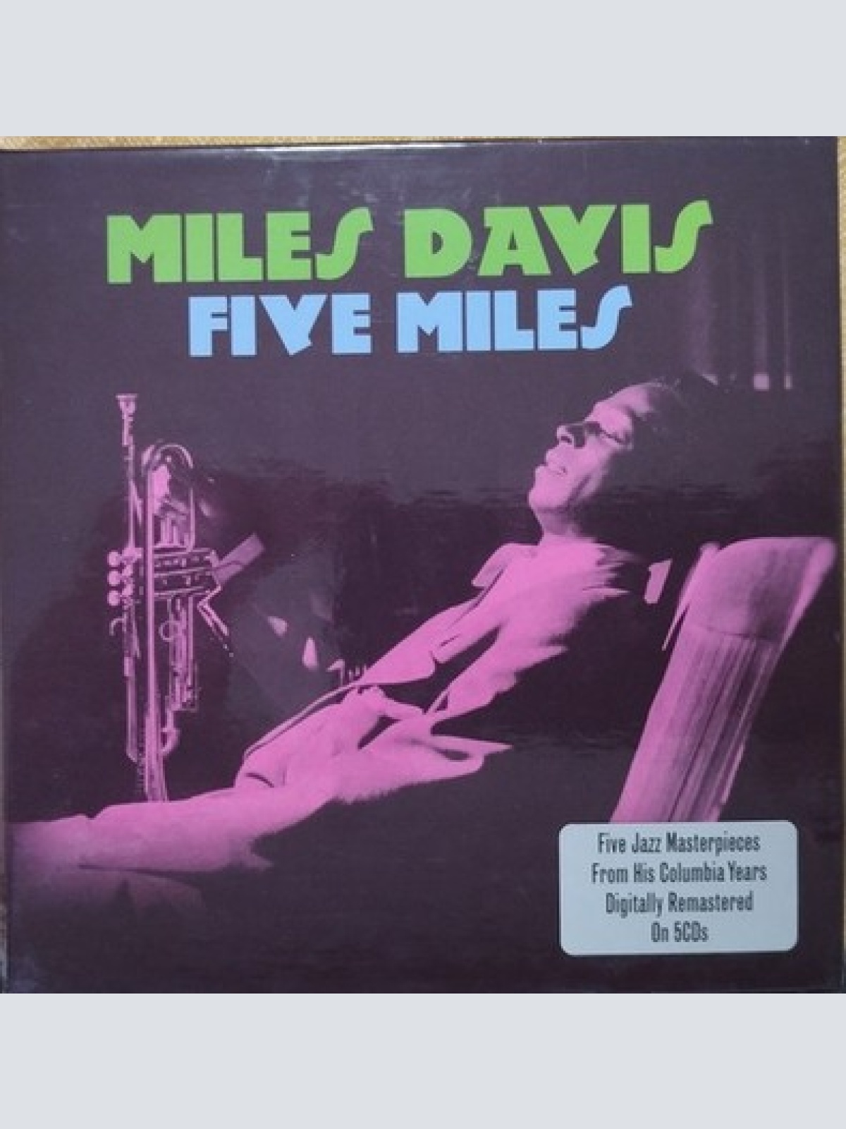 5xCD, Comp, RE, RM + Box Miles Davis - Five Miles