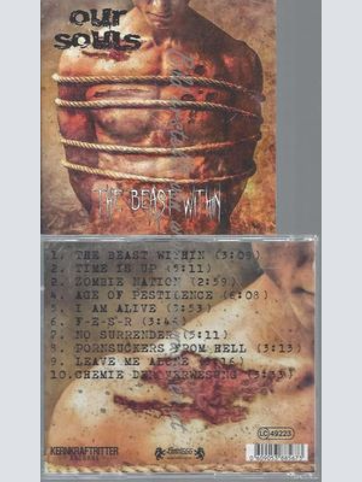CD--OUR SOULS--THE BEAST WITHIN