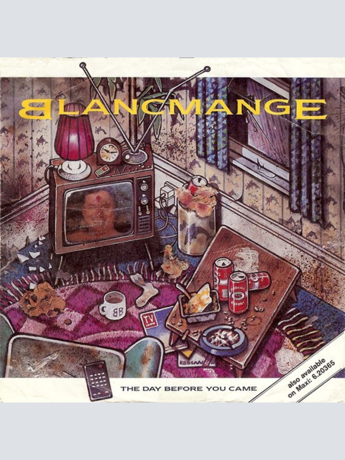 7", Single Blancmange - The Day Before You Came